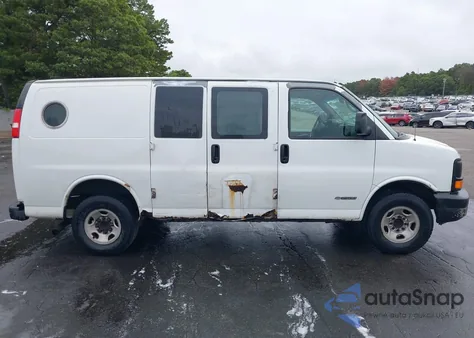 2006 Chevrolet Express Work Van from USA, damaged, VIN 1GCGG25V561177916